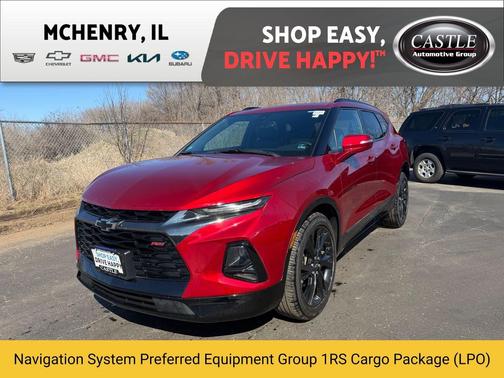 Cherry Red Tintcoat 2021 Chevrolet Blazer RS