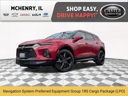 Cherry Red Tintcoat 2021 Chevrolet Blazer RS