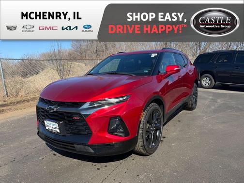 Cherry Red Tintcoat 2021 Chevrolet Blazer RS