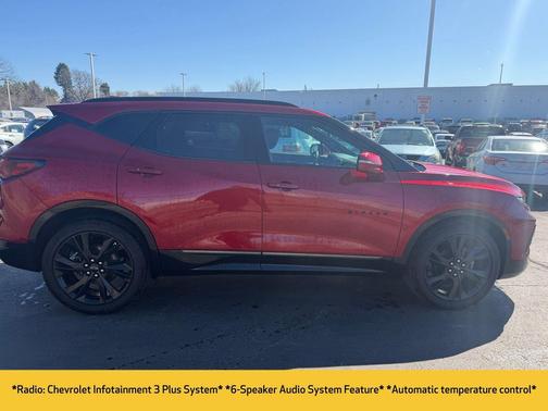 Cherry Red Tintcoat 2021 Chevrolet Blazer RS