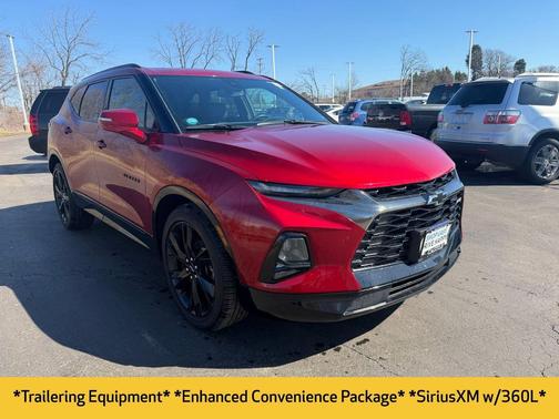 Cherry Red Tintcoat 2021 Chevrolet Blazer RS