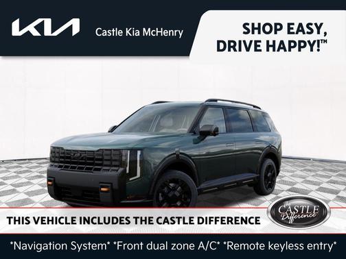 Black Jade Green 2027 Kia Telluride X-Pro SX
