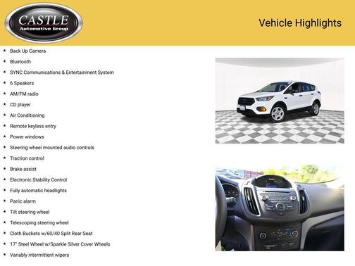 2017 Ford Escape S