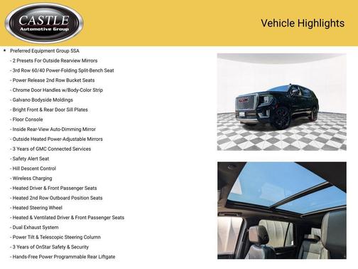 Onyx Black 2023 GMC Yukon Denali