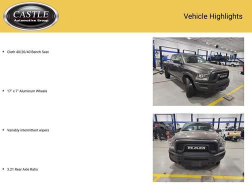 2024 RAM 1500 Classic Warlock Crew Cab 4x4 5'7' Box