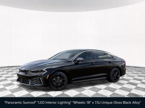 Aurora Black Pearl 2026 Kia K5 GT-Line AWD