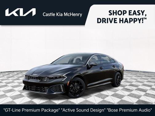Aurora Black Pearl 2026 Kia K5 GT-Line AWD