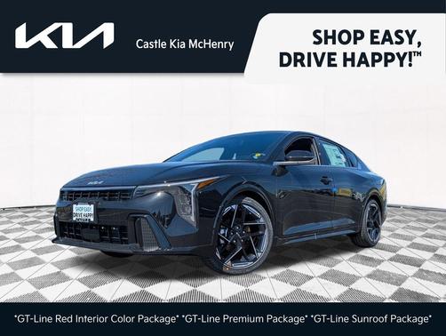 Aurora Black Pearl 2026 Kia K4 GT-Line