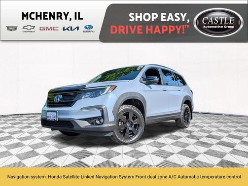 Sonic Gray Pearl 2022 Honda Pilot TrailSport