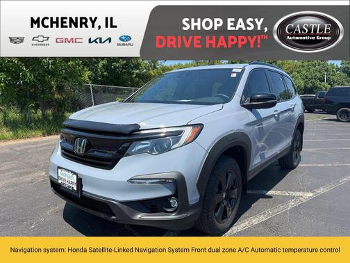 Sonic Gray Pearl 2022 Honda Pilot TrailSport