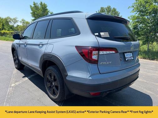 Sonic Gray Pearl 2022 Honda Pilot TrailSport
