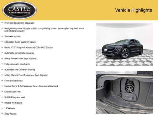 Black 2024 Chevrolet Equinox EV 2LT
