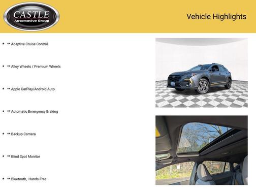 Magnetite Gray Metallic 2025 Subaru Crosstrek Sport