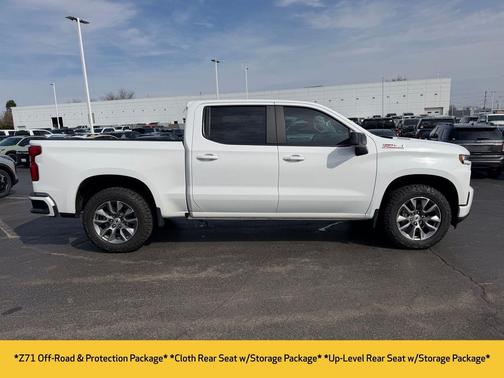 Summit White 2021 Chevrolet Silverado 1500 RST