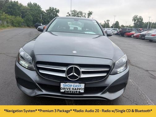 Selenite Grey Metallic 2017 Mercedes-Benz C-Class C 300 4MATIC