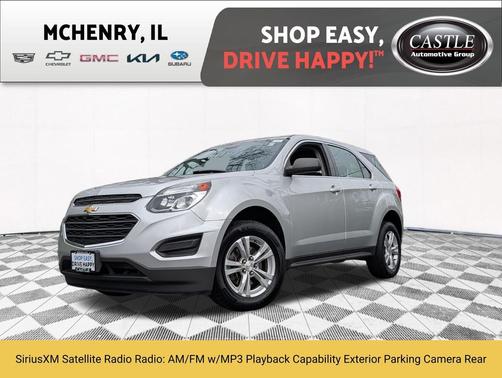 Silver Ice Metallic 2017 Chevrolet Equinox LS
