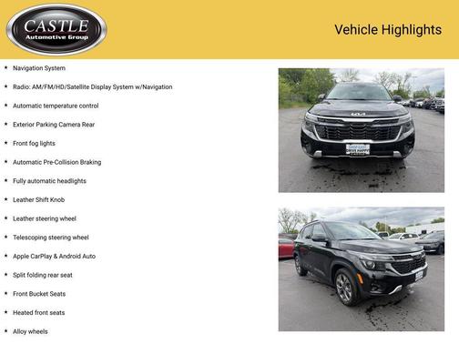 Fusion Black 2024 Kia Seltos S