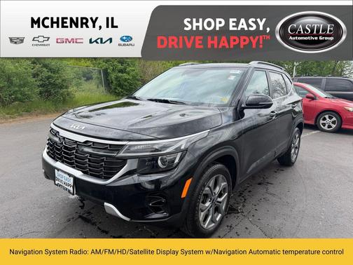 Fusion Black 2024 Kia Seltos S