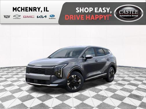 Steel Gray 2026 Kia Sportage Hybrid LX