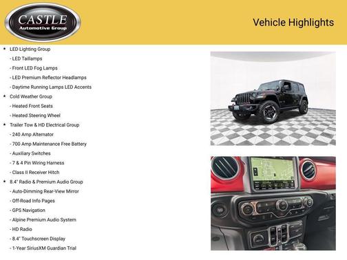 Black Clearcoat 2021 Jeep Wrangler Unlimited Rubicon