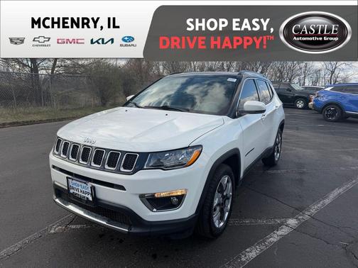 White Clearcoat 2018 Jeep Compass Limited