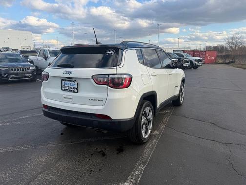 White Clearcoat 2018 Jeep Compass Limited