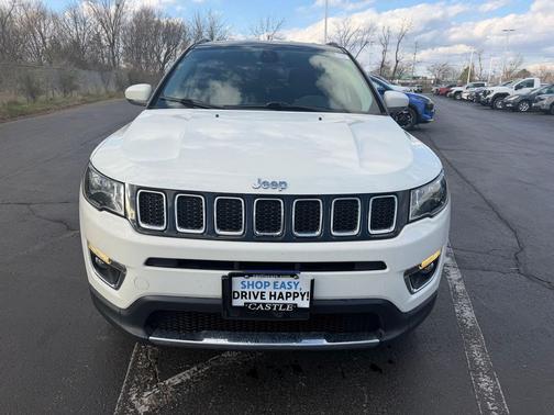 White Clearcoat 2018 Jeep Compass Limited
