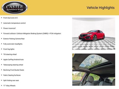 Rallye Red 2019 Honda Civic EX