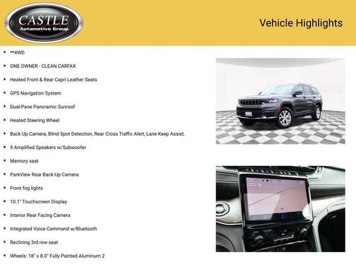 2022 Jeep Grand Cherokee L Limited
