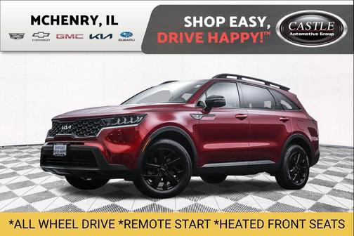 Passion Red Tintcoat 2022 Kia Sorento S