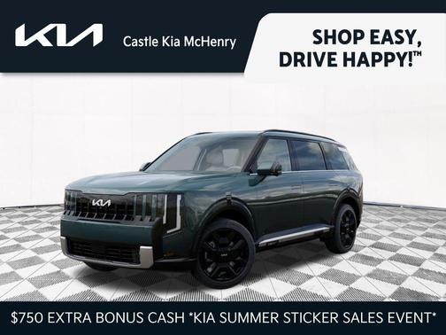 Black Jade Green 2027 Kia Telluride Hybrid SX