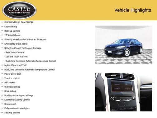 2013 Ford Fusion SE