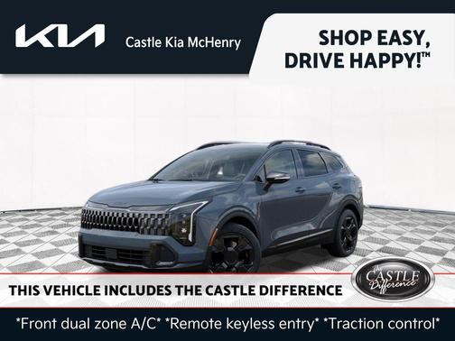 Heritage Blue 2027 Kia Sportage X-Line