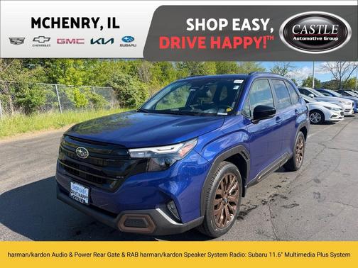 Sapphire Blue Pearl 2025 Subaru Forester Sport