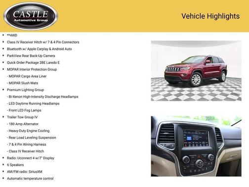 2021 Jeep Grand Cherokee Laredo E