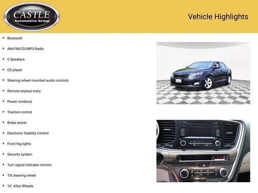 2015 Kia Optima LX