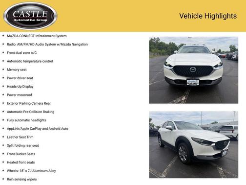Snowflake White Pearl Mica 2023 Mazda CX-30 2.5 S Premium Package