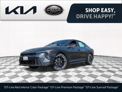 Interstellar Gray 2026 Kia K4 GT-Line