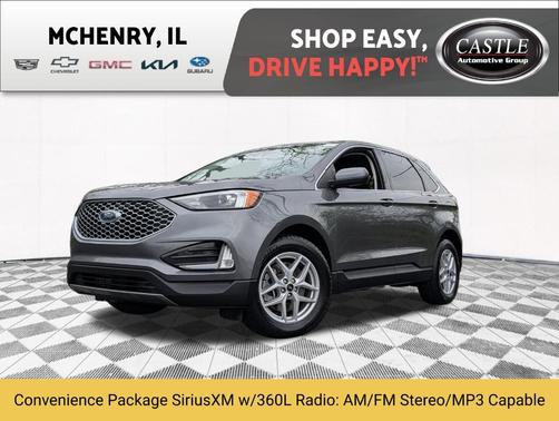 Carbonized Gray Metallic 2023 Ford Edge SEL