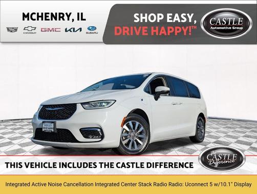 Bright White Clearcoat 2023 Chrysler Pacifica Hybrid Touring L