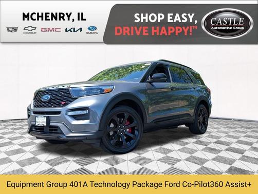 Carbonized Gray Metallic 2023 Ford Explorer ST