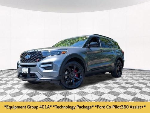 Carbonized Gray Metallic 2023 Ford Explorer ST