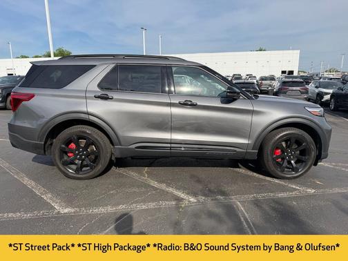 Carbonized Gray Metallic 2023 Ford Explorer ST
