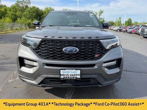 Carbonized Gray Metallic 2023 Ford Explorer ST