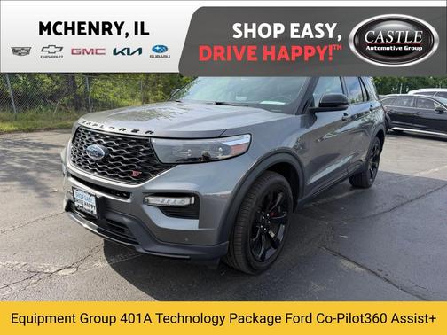 Carbonized Gray Metallic 2023 Ford Explorer ST