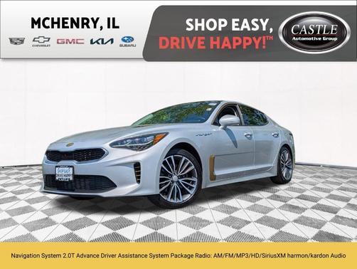 Silky Silver 2018 Kia Stinger Premium