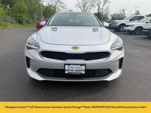 Silky Silver 2018 Kia Stinger Premium