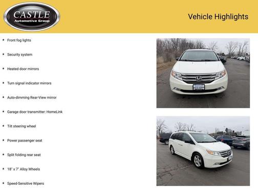 2012 Honda Odyssey 