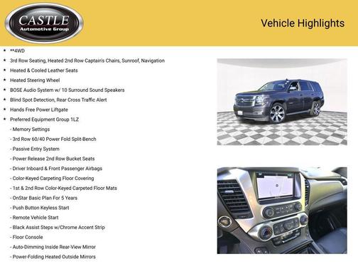 2017 Chevrolet Tahoe Premier