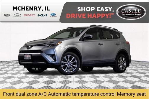 Silver Sky Metallic 2018 Toyota RAV4 Limited